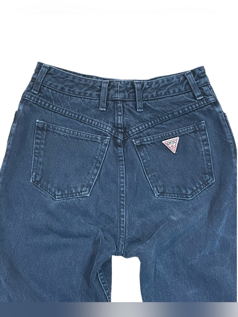 VTG GUESS Jeans 80s 90s Made in USA High Rise Tapered Rare Style 1015 Size 26